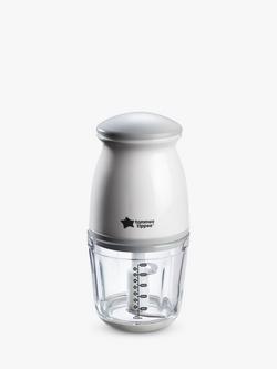 Tommee Tippee Quick-Chop Electric Mini Food Chopper, White
