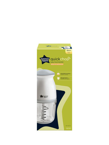 Tommee Tippee Quick-Chop Electric Mini Food Chopper - view 2, White