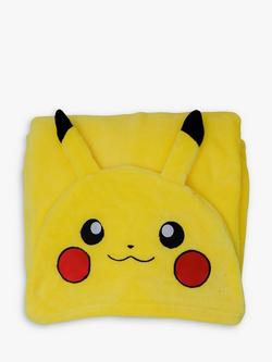 Pokemon Wearable Hooded Fleece, Yellow