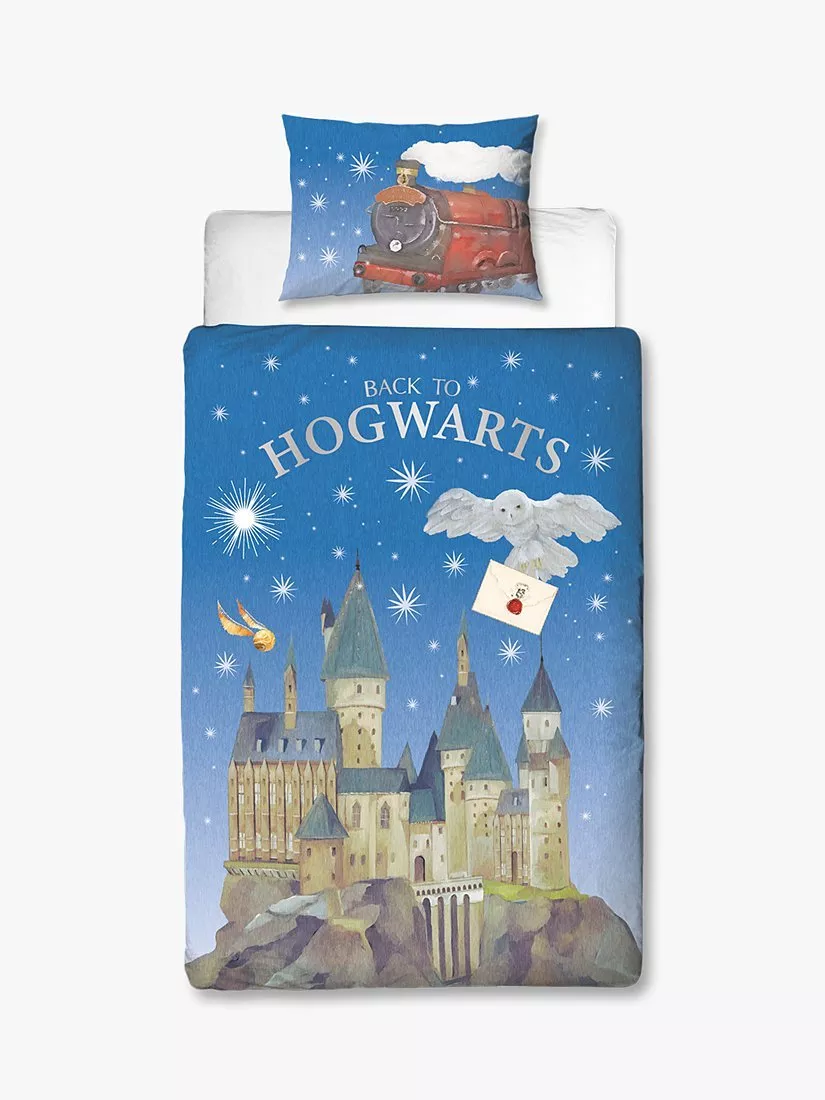 Harry Potter Pottery Barn Daily Prophet Queen Size Duvet cover RARE buy SOLD OUT!