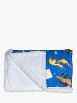 Harry Potter Sherpa Fleece Throw - view 2, Multi