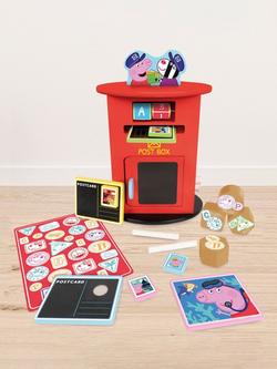 Peppa Pig Wooden Postbox Activity Set, Multi