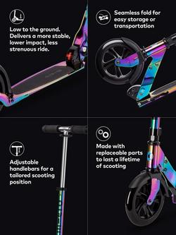 Micro Scooters Large Wheel Neochrome Scooter - view 2, Metallic