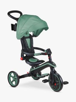 Globber 4-in-1 Explorer Foldable Trike, Green