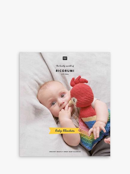 Rico Design Ricorumi Baby Blankies Crochet Book, Multi