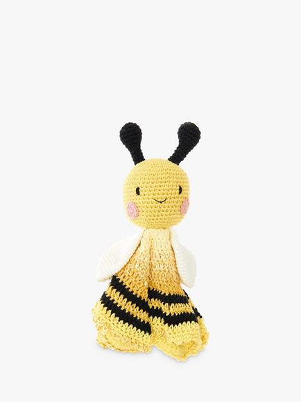 Rico Design Ricorumi Bee Baby Blankie Crochet Kit - view 2, Multi