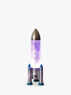 Tinc Rocket Glitter Lamp, Multi - view 2, Multi