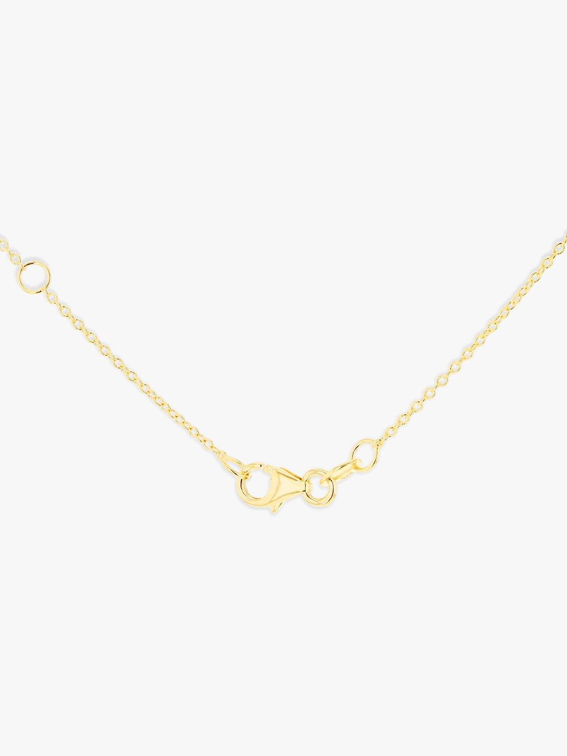 Product image 4 of 4, which shows IBB 9ct Yellow Gold Triple Freshwater Pearl Lariat Necklace, Gold