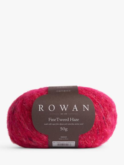 Rowan Fine Tweed Haze DK Knitting Yarn, 50g, Rose
