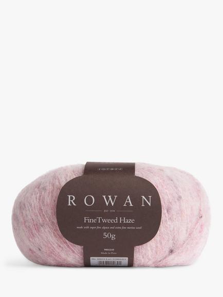 Rowan Fine Tweed Haze DK Knitting Yarn, 50g, Blush
