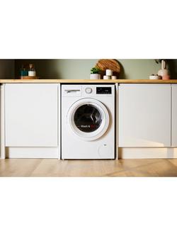 Bosch Series 4 WNA144V9GB Freestanding Washer Dryer, 9kg/5kg Load, 1400rpm Spin, White - view 2, White