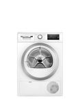 Bosch Series 4 WTH85223GB Freestanding Heat Pump Tumble Dryer, 8kg Load, White