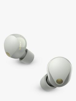 Sony WF-1000XM5 Noise Cancelling True Wireless Bluetooth Sweat & Weather-Resistant In-Ear Headphones with Mic/Remote, Silver