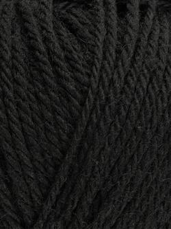 West Yorkshire Spinners ColourLab Aran Knitting Yarn, 100g - view 2, Jet Black