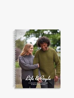 West Yorkshire Spinners ColourLab DK Aran Wool Knitting Pattern Book, Multi