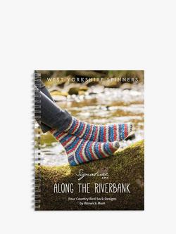 West Yorkshire Spinners Sock Knitting Pattern Book by Winwick Mum, Aw23 S4p Birds Book
