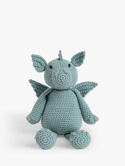Wool Couture Dom Dragon Crochet Kit, Mint