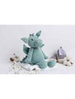 Wool Couture Dom Dragon Crochet Kit - view 2, Mint