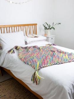 Wool Couture Ellie Blanket Knitting Kit - view 2, Multi