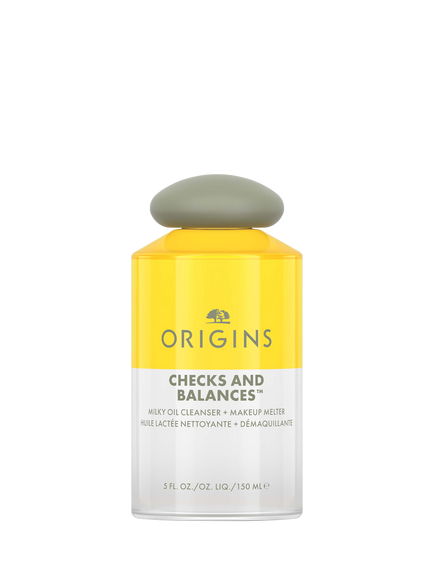 Origins Checks And Balances Milk to Oil Cleanser + Makeup Melter, 150ml, 
