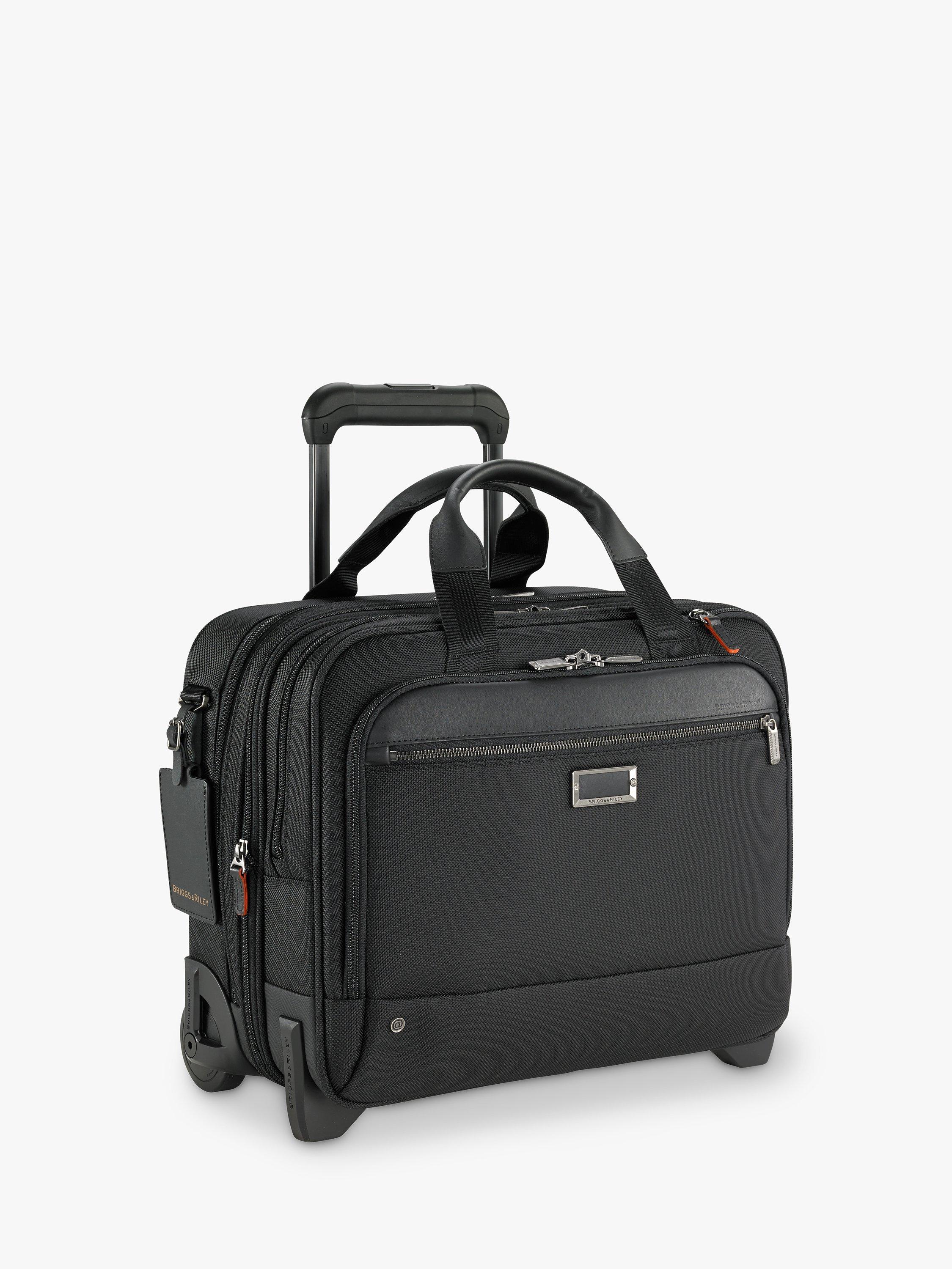 Briggs Riley work 2 Wheel Expandable Briefcase