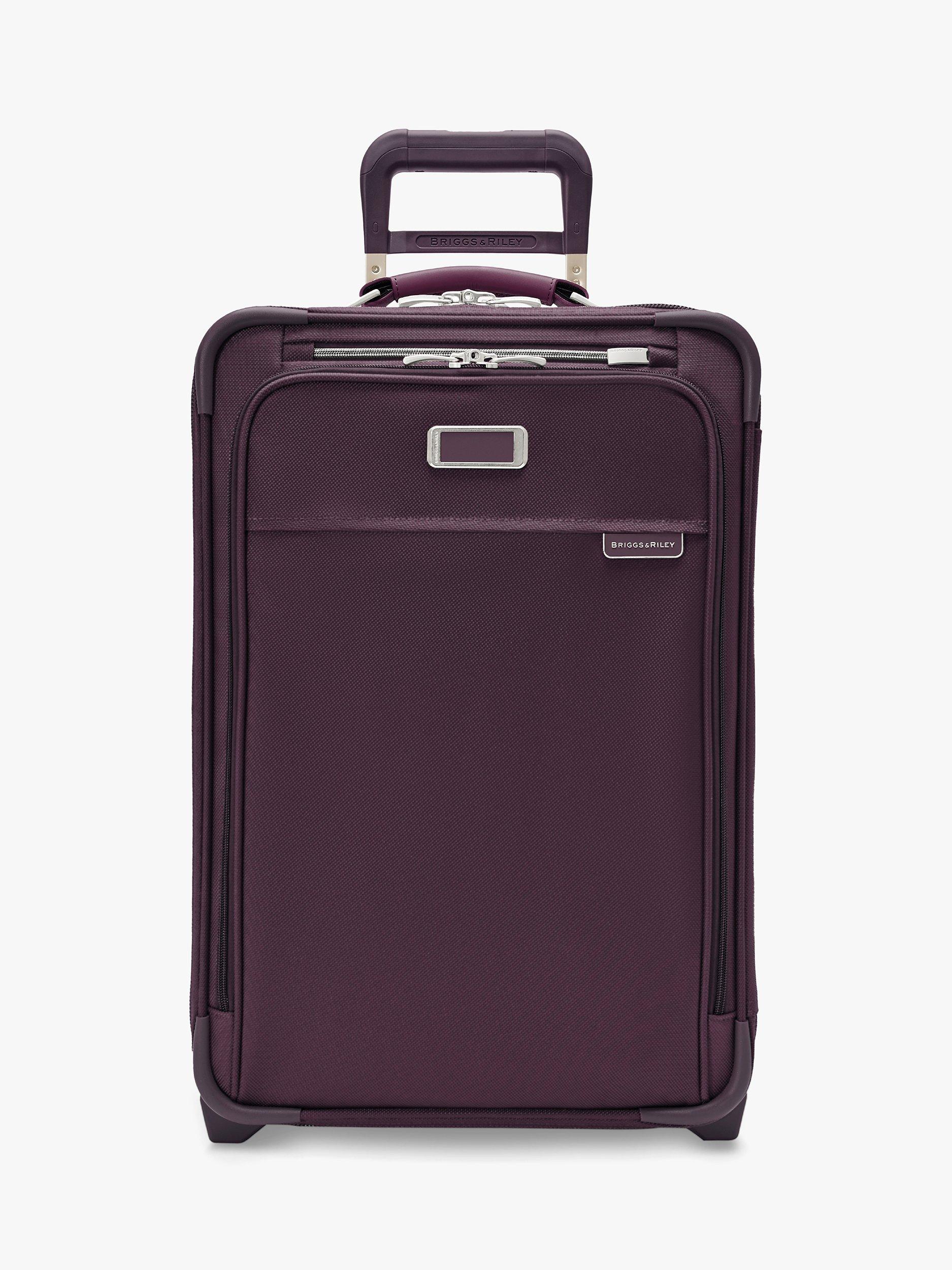 Briggs Riley Essential 2 Wheel 56cm Carry On Suitcase Plum