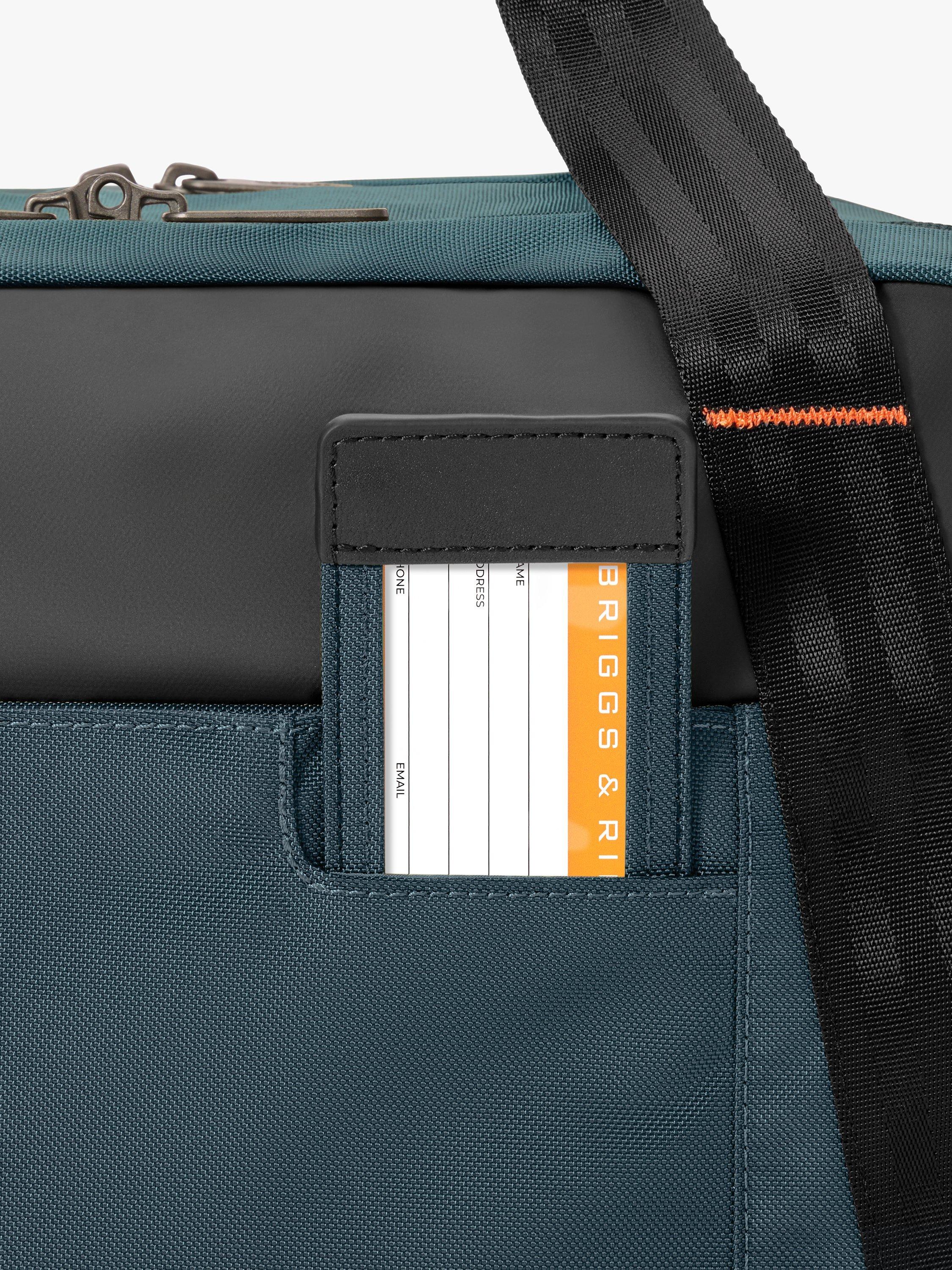 Product image 9 of 10, which shows Briggs & Riley ZDX Underseater Cabin Bag, Ocean