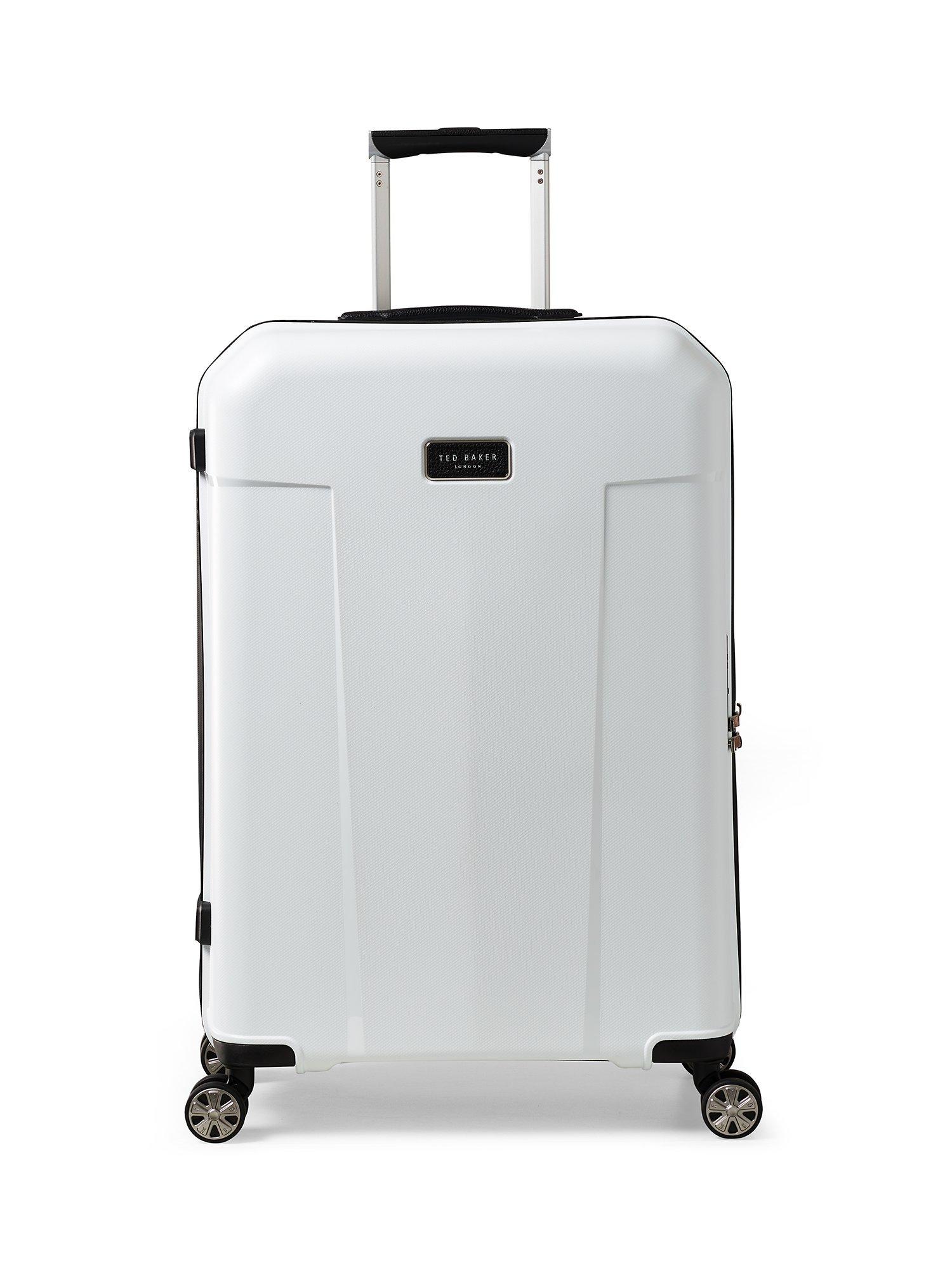 Ted Baker Flying Colours 69cm 4-Wheel Medium Suitcase, White