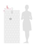 Compactor Espace Hanging Vacuum Storage Bag, Clear