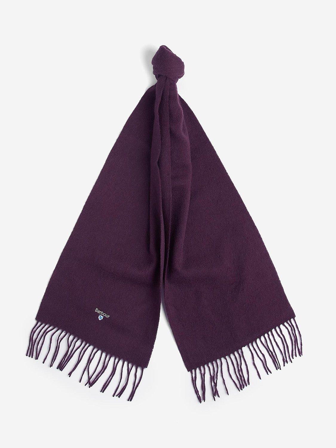 Barbour scarf purple on sale