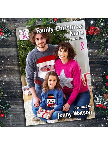 King Cole Family Christmas Knits Book 1, Multi