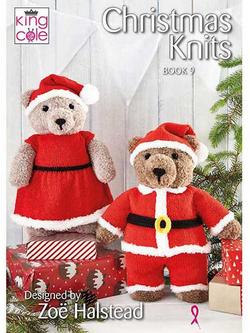 King Cole Christmas Knits Book 9, Multi