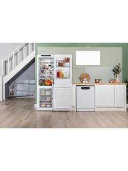 Bosch Series 4 Freestanding 60/40 Fridge Freezer, KGN362WDFG, KGN362LDFG - view 2, White