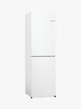 Bosch Series 2 KGN27NWEAG Freestanding 50/50 Fridge Freezer, White