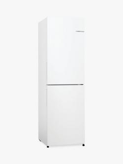 Bosch Series 2 Freestanding 50/50 Fridge Freezer, KGN27NWEAG, KGN27NLEAG, KGN27NBEAG, White