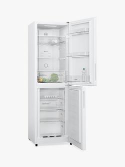 Bosch Series 2 Freestanding 50/50 Fridge Freezer, KGN27NWEAG, KGN27NLEAG, KGN27NBEAG - view 2, White