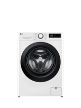 LG F4Y510WBLN1 Freestanding Washing Machine, 10kg Load, 1400rpm Spin, White