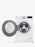 LG FWY606WWLN1 Freestanding Washer Dryer, 10kg/6kg Load, 1400rpm Spin, White