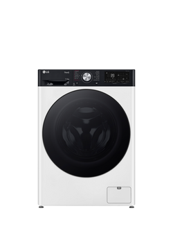 LG FWY916WBTN1 Freestanding Washer Dryer, 11kg/6kg Load, 1400rpm Spin, White, White