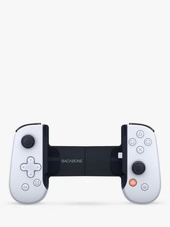 Backbone One Mobile Gaming Controller for iPhone, Playstation Edition, Lightning Connection, White