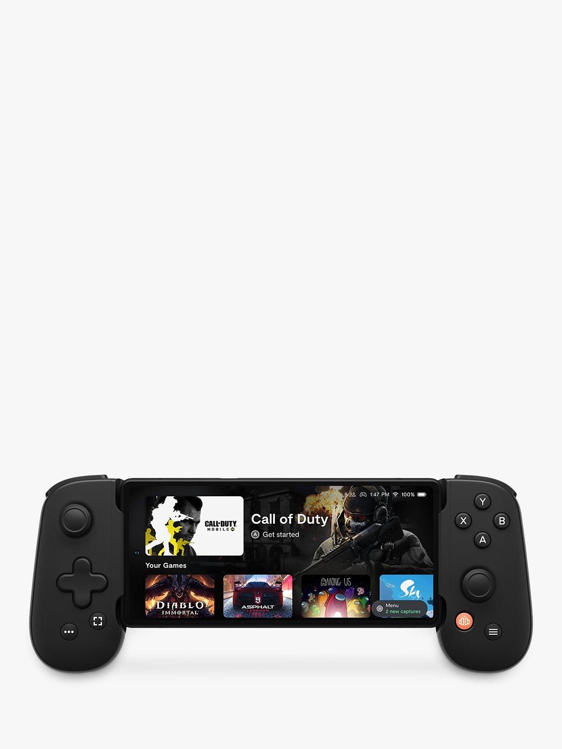 Backbone One Mobile Gaming Controller for Android, USB-C Connection, Black