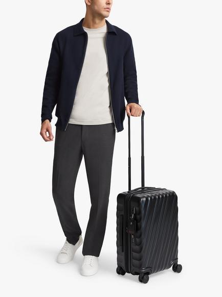 TUMI 19 Degree International 55cm 4-Wheel Expandable Cabin Case - view 2, Black Texture