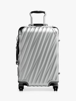 TUMI 19 Degree International 56cm 4-Wheel Cabin Case, Silver