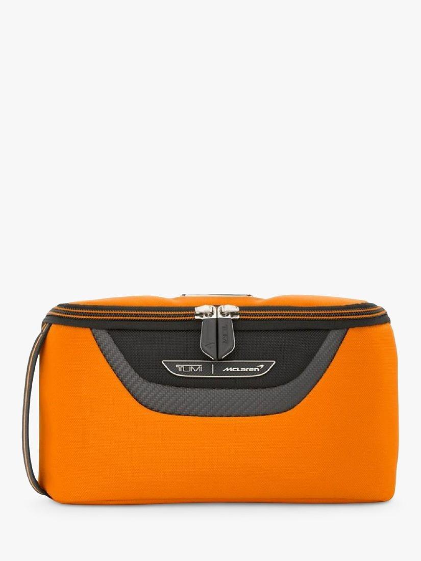 TUMI x McLaren Remex Travel Kit Wash Bag, Papaya