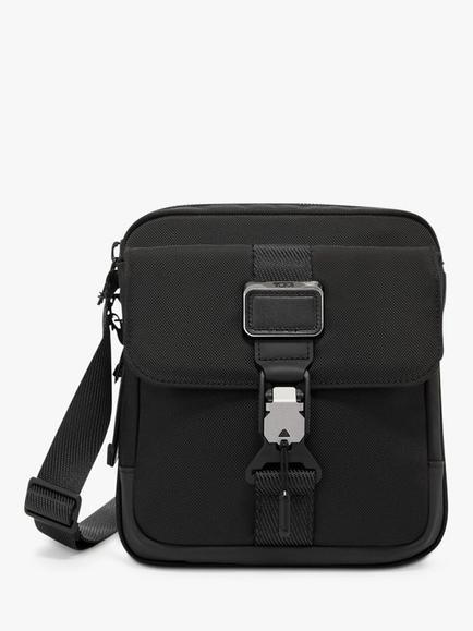 TUMI Alpha Bravo Junior Crossbody Bag, Black, Black