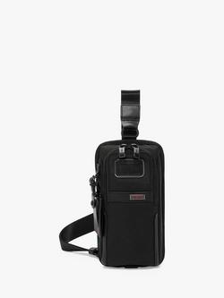 TUMI Alpha 3 Compact Sling Bag, Black, Black