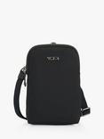 TUMI Voyageur Racine Crossbody Bag, Black/Gunmetal