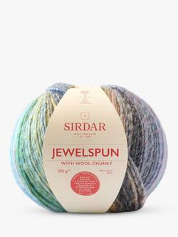 Sirdar Jewelspun Chunky Knitting Yarn, Sea Glass