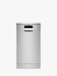 AEG 7000 FFB73527ZM Freestanding Slimline Dishwasher, Stainless Steel