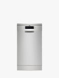 AEG 7000 FFB73527ZM Freestanding Slimline Dishwasher, Stainless Steel